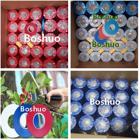 China Supplier Garden Tapetool Wire Tie Tool PVC Tying Tape Good Price 0.10mm 0.11mm 0.12mm 0.15mm 0.20mm