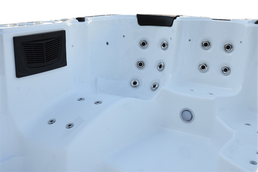 Sunrans 4m Balboa Premium Commercial-Grade Swim SPA Whirlpool SPA Outdoor Above Ground Endless Swimming Pool High-Capacity Design with 5 Powerful Pumps (SR821)