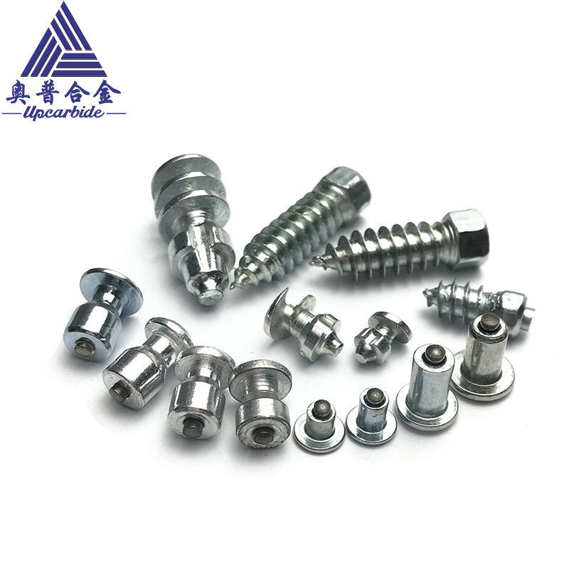 Factory Multi-Types Tungsten Carbide Anti-Skid Nail Durable High Quality Alloy Thread Tire Studs for Vehicle