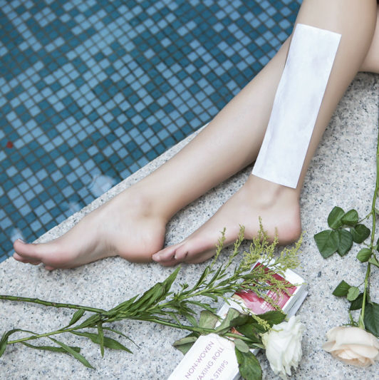 Восковые полоски для депиляции, 7см x 100м