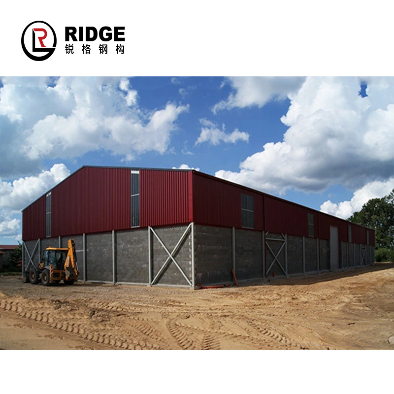 Prefabricated Four-Storey Building Steel Frame Structure Workshop Warehouse Structure