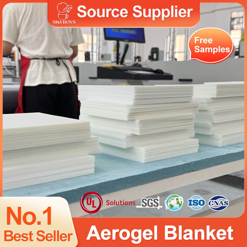 Manufactory Direct Fireproof and Waterproof Silica Aerogel Indoor Wall Insulation Blanket for Optimal Thermal Protection