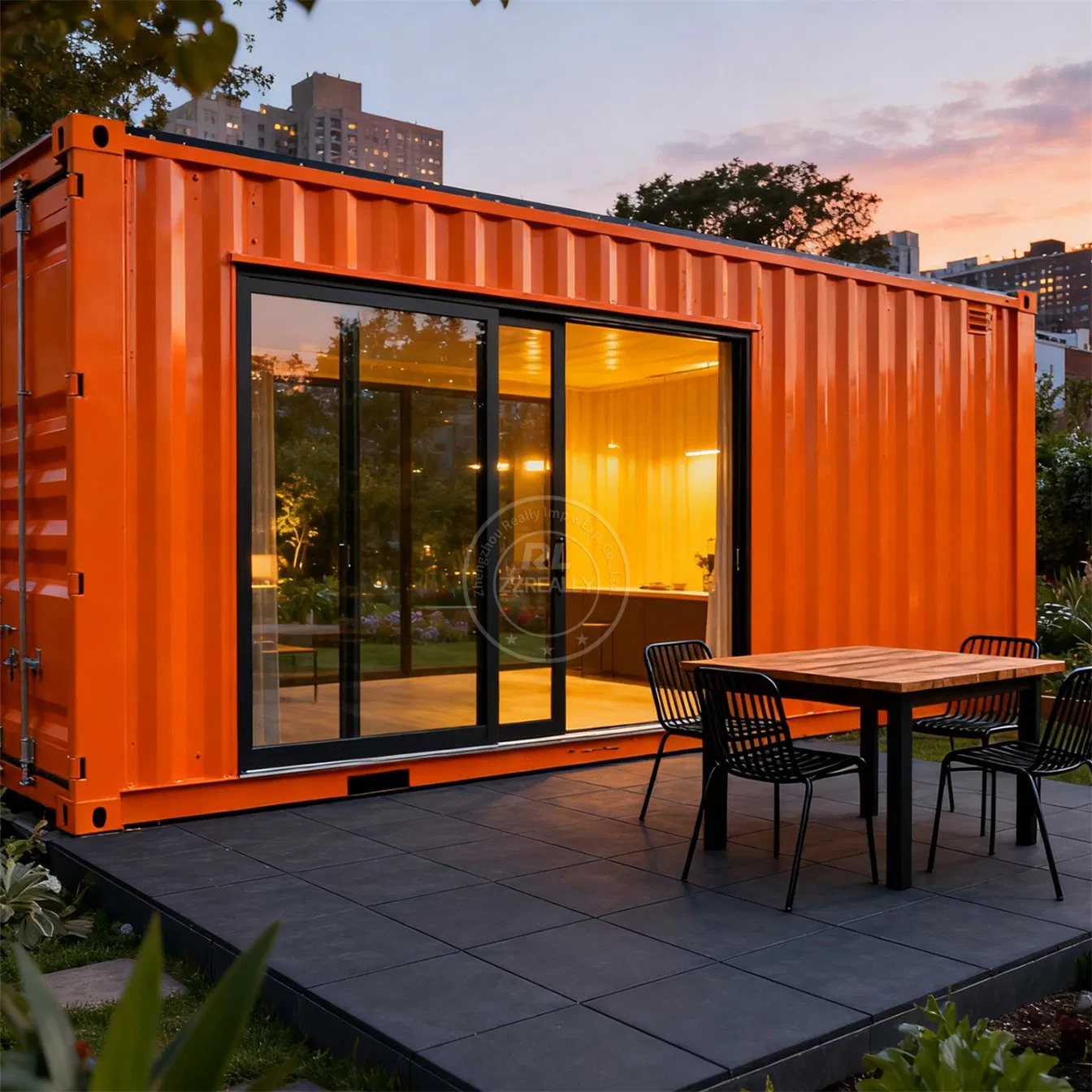 Luxury Portable Mobile Modular Prefabricated Portable Hotel Residential Container House Clothing Store Customized Prefab House