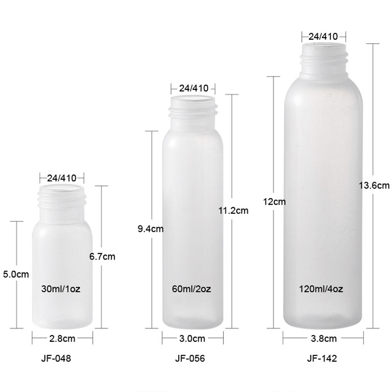 Factory Price 120ml 150ml 200ml Cosmetic Hair Oil Hot Seal Pet HDPE Bottle for Cosmetic Packaging