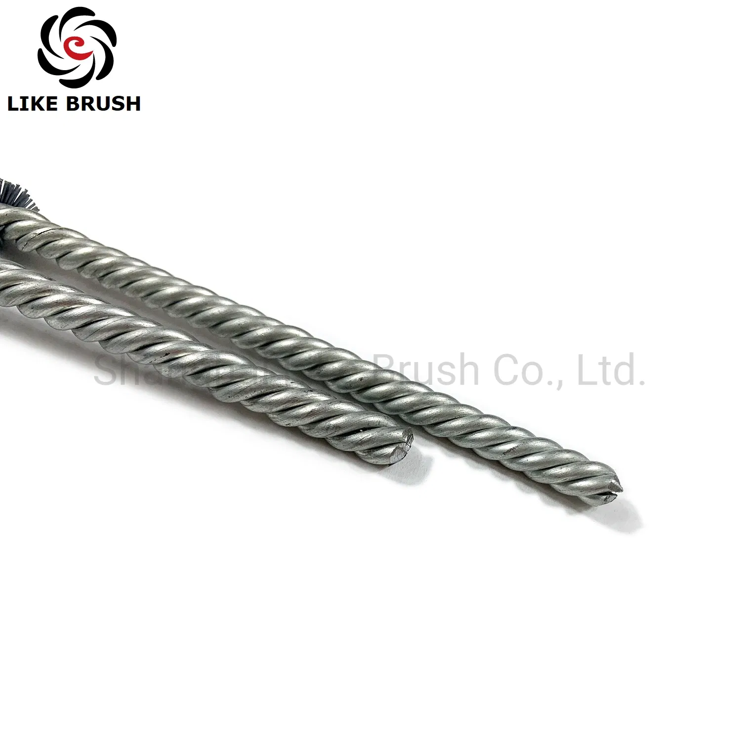 Double Stem Double Spiral Silicon Carbide Wire Tube Brushes
