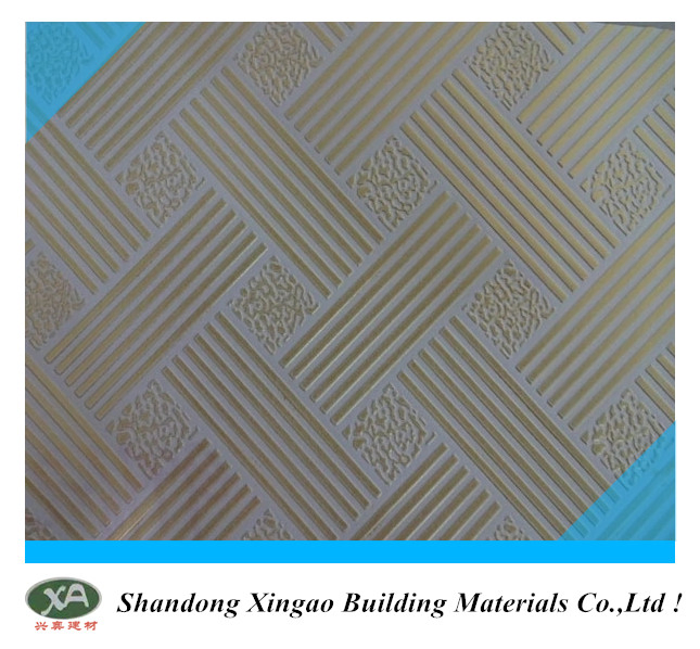 595*595mm Cheapest Interior PVC Paneling False Ceiling