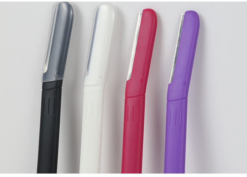 Precision Stainless Steel Eyebrow Razor for Flawless Arches