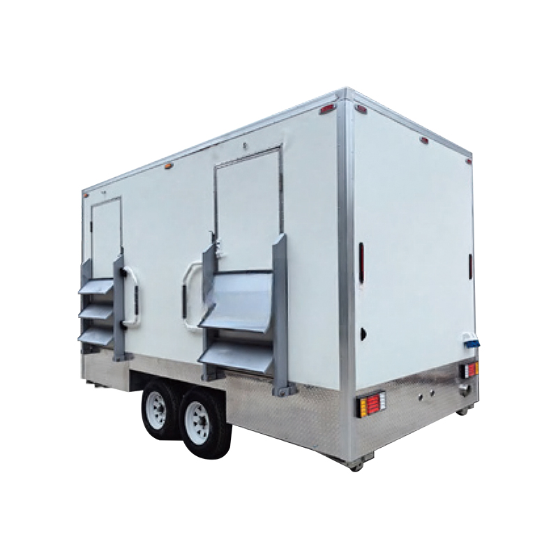 Hygienic and Efficient Multifunctional Toilet Trailer with Easy Cleaning Features