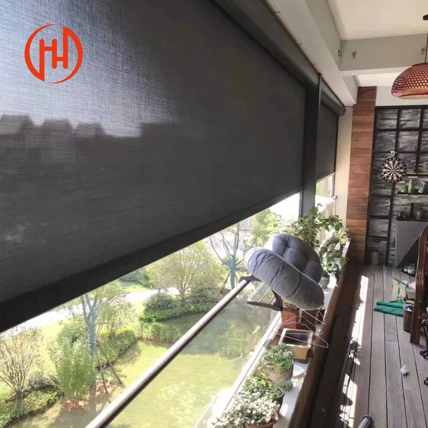 Vertical Roller Shutter Sunshade Rolling Door