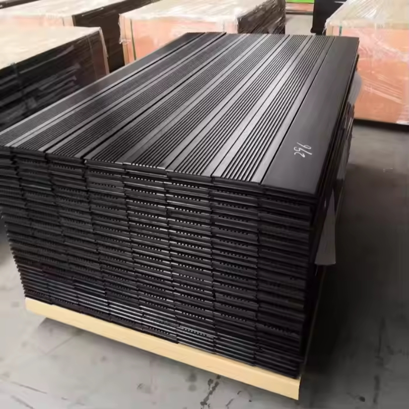 High Density Strand Woven Bamboo Floor Carbonized Solid Bamboo Flooring