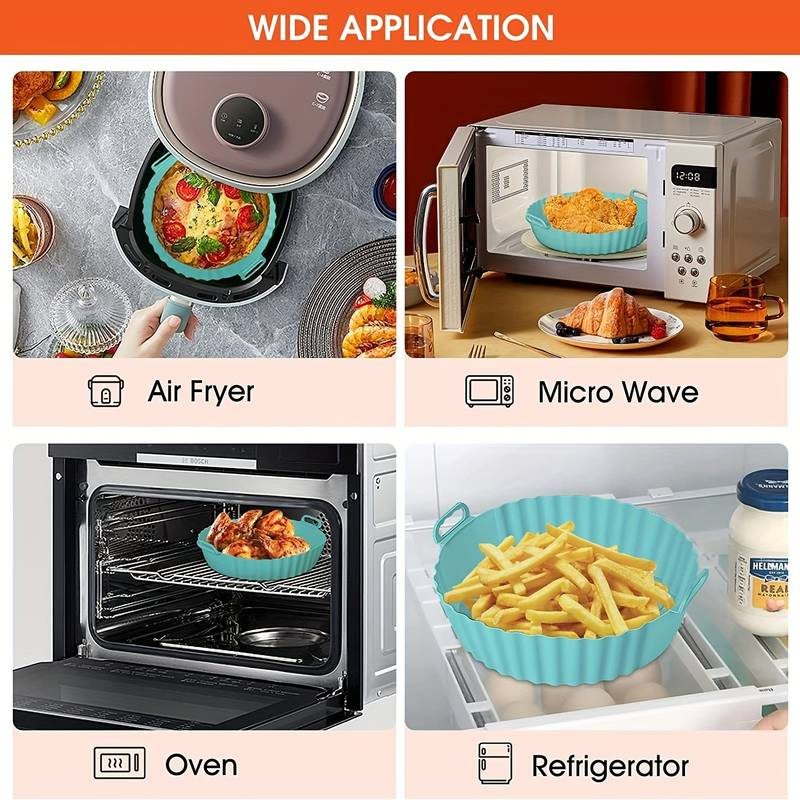 Versatile Silicone Baking Mat for Ovens and Air Fryers
