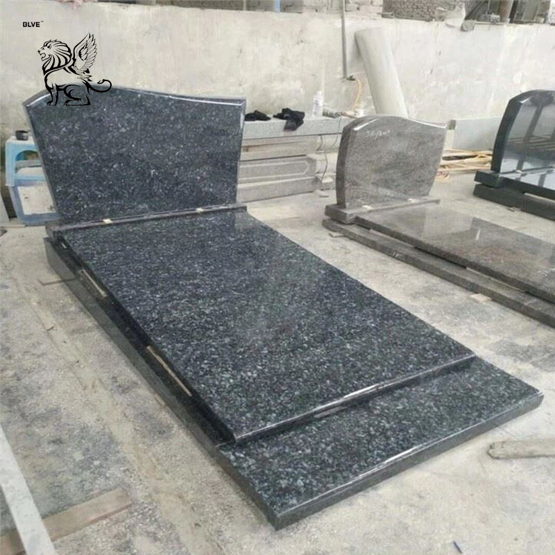 Cheap China Granite Grave Stone Tombstone Slab Black Cemetery Headstones and Monuments Factory Wholesale