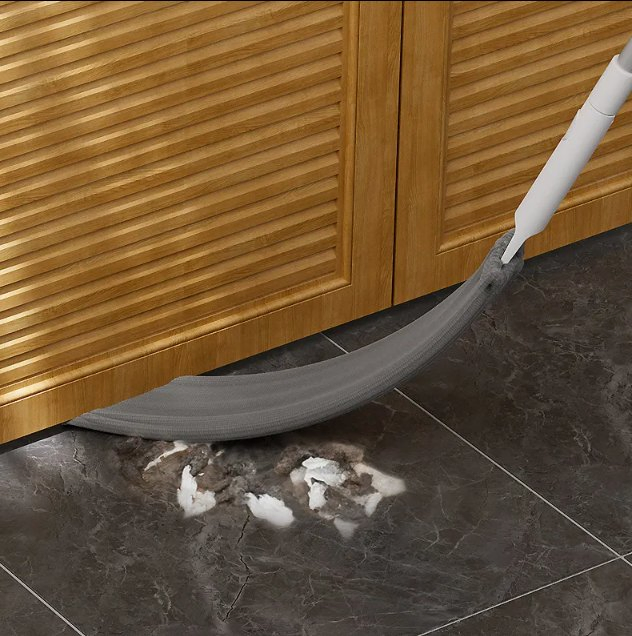 Flexible Curved Head Extendable Duster Washable Gap Cleaner for Home, Office & Commercial Use Duster