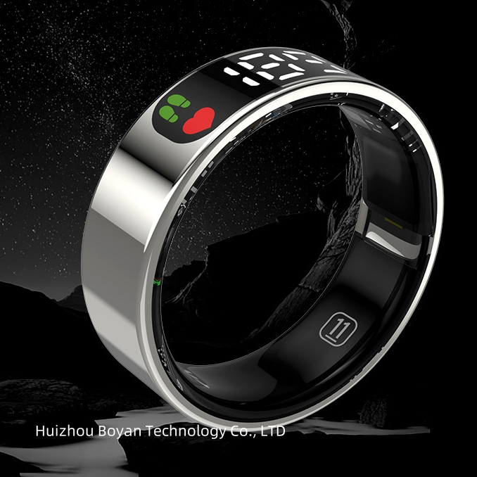 Smart Health Ring Fitness Tracker Smart Ring for Heart Rate Monitor Sleep Blood Health Tracker