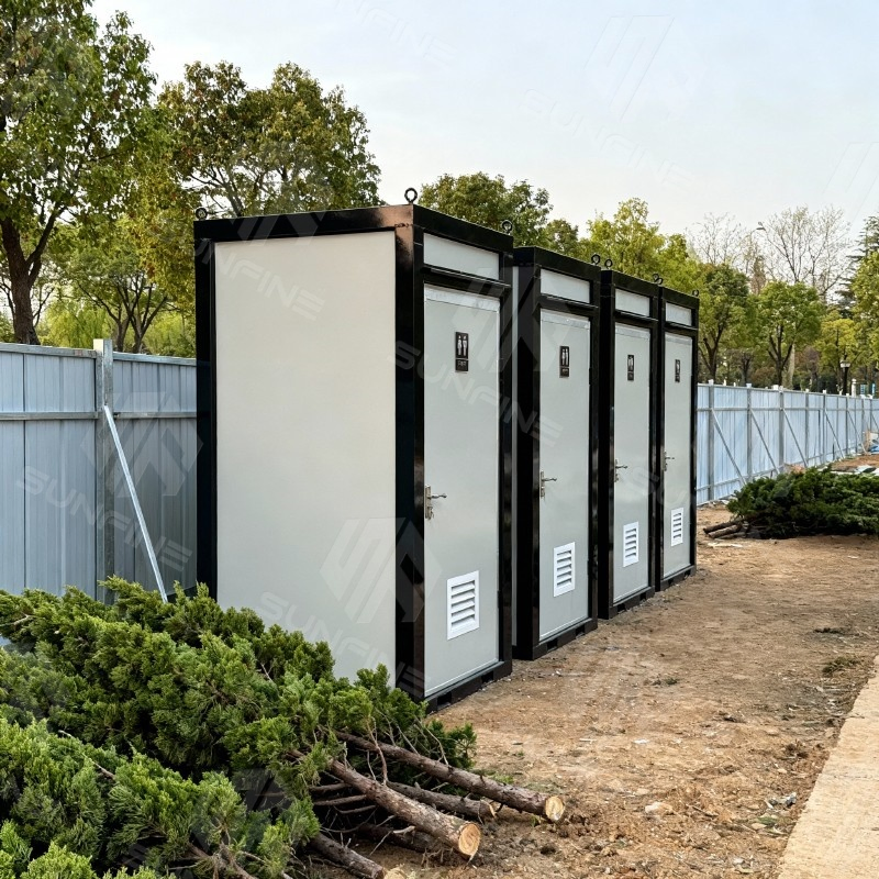 Factory Wholesale Good Quality Outdoor Modular Toilet Mobile Portable Bathroom House