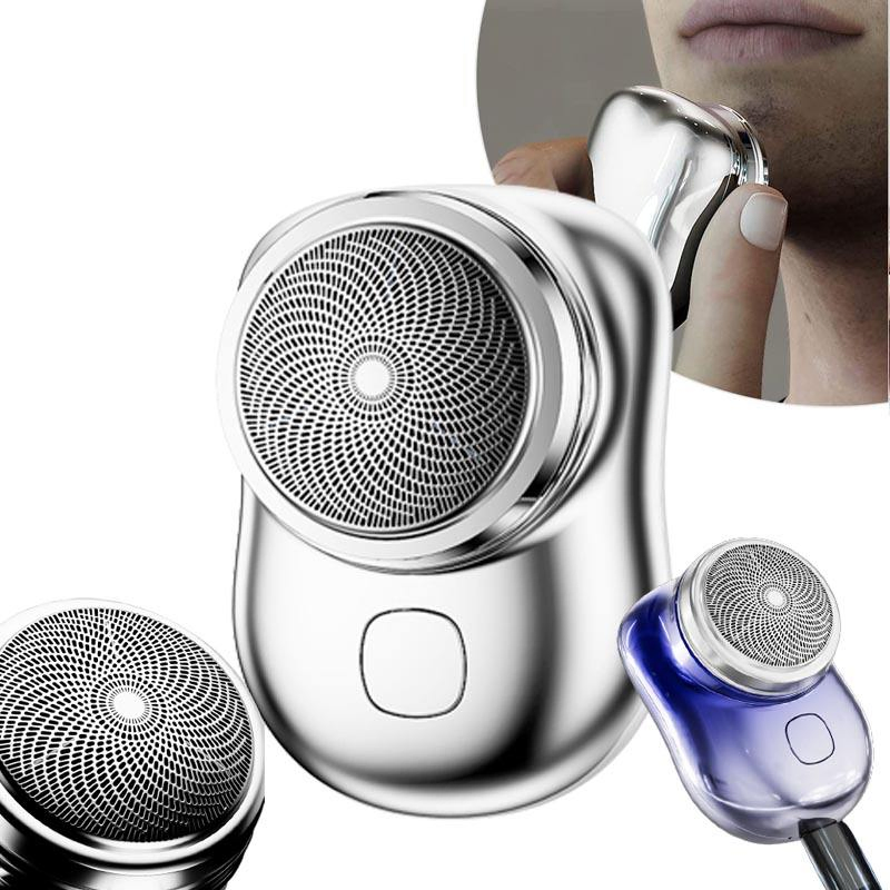 Rechargeable Mini-Shave Portable Electric Shaver for Men