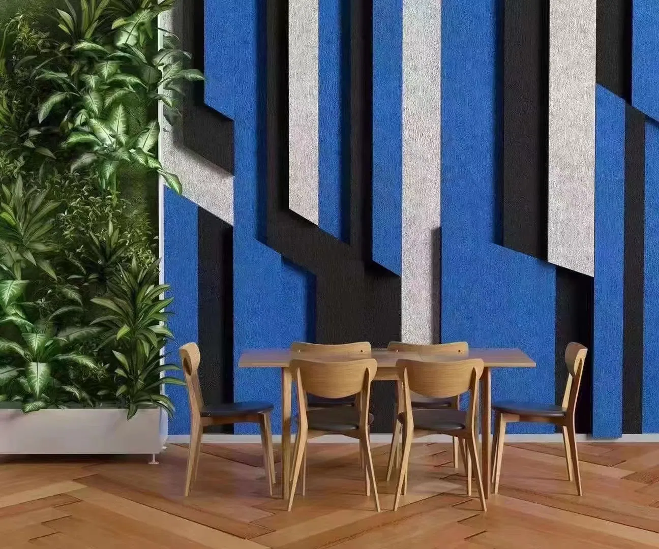 Eco-Friendly High Soundproof Pet Acoustic Panel Floor Office Partition Screen Noise Reduce Removable Acoustic Panel Office Room Divider