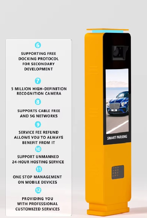 Anpr Lpr Alpr Parking Management Camera System Pms Automatic Vehicle License Plate Reading Parking Kiosk