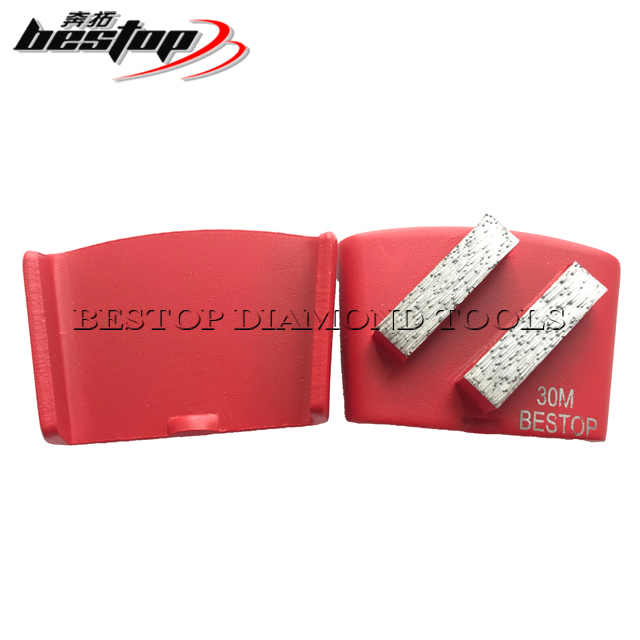 Алмазные сегменты Bestop для шлифовки бетонных полов