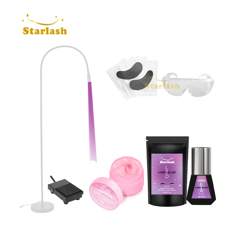 UV Lash Extension Set UV Glue Remover Lamp