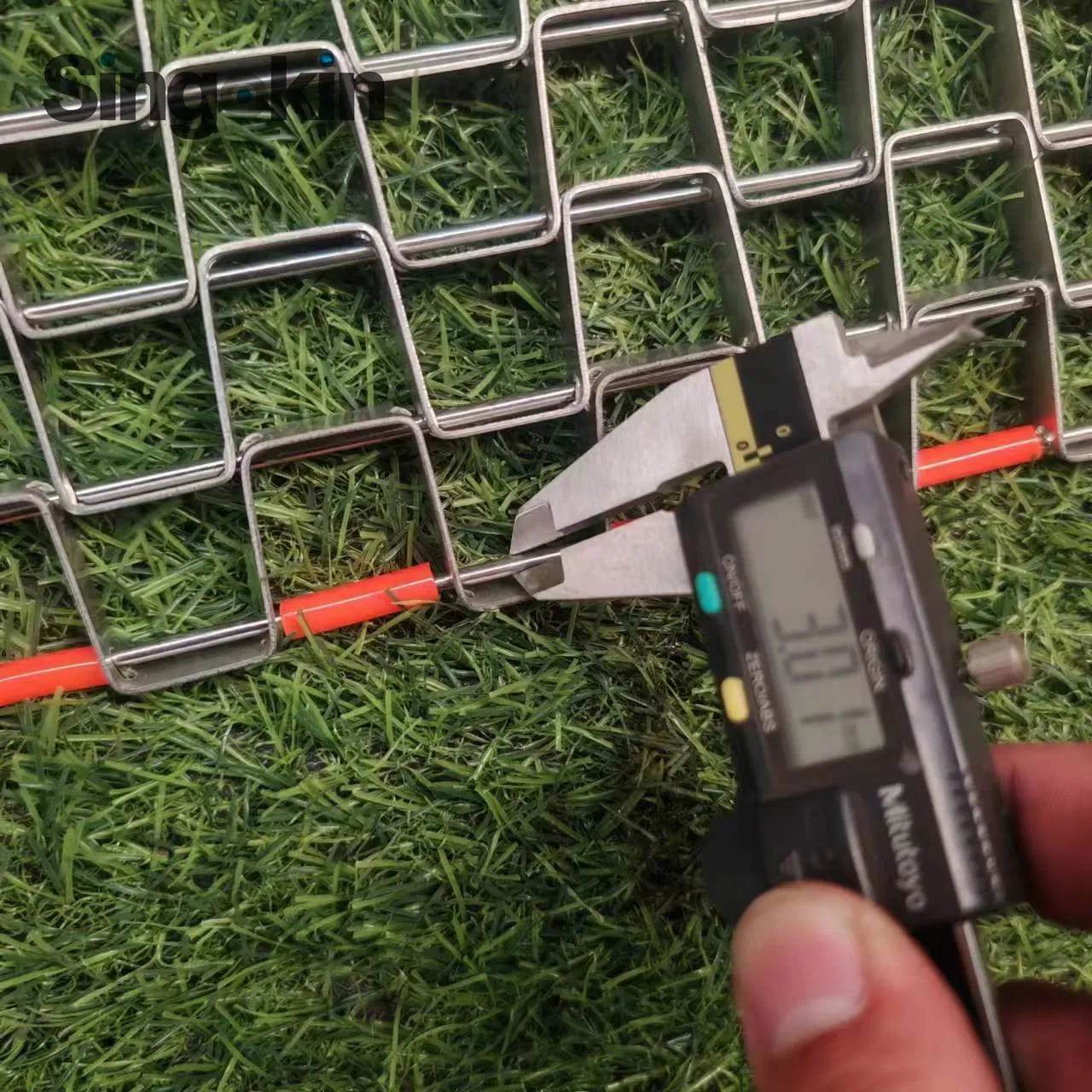 Heavy Duty Durable Zinc and Steel Mesh Field Surface Leveling Field Drag Mat with Tow Rope