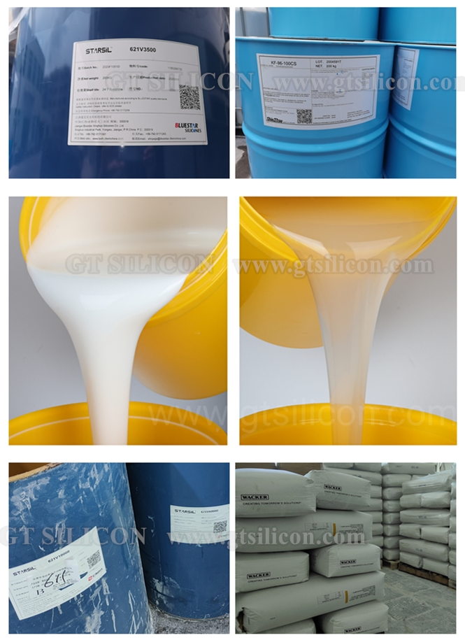 Factory Price RTV2 Good Quality Concrete Casting Making Liquid Silicone Rubber