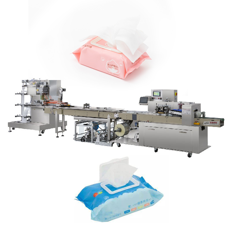 Automatic Filling Sealing Wet Wipes Production Line Wet Wipes Packaging Machine