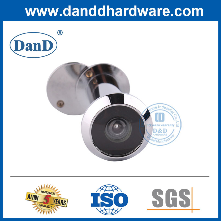 Zinc Alloy Hardware Polished Chrome Door Viewer Door Eye Peephole