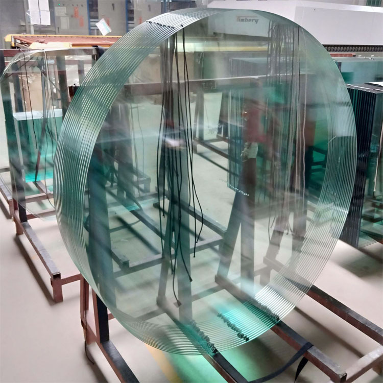 Bespoke 5mm 6mm Clear Round Tempered Toughened Table Top Glass for Patio