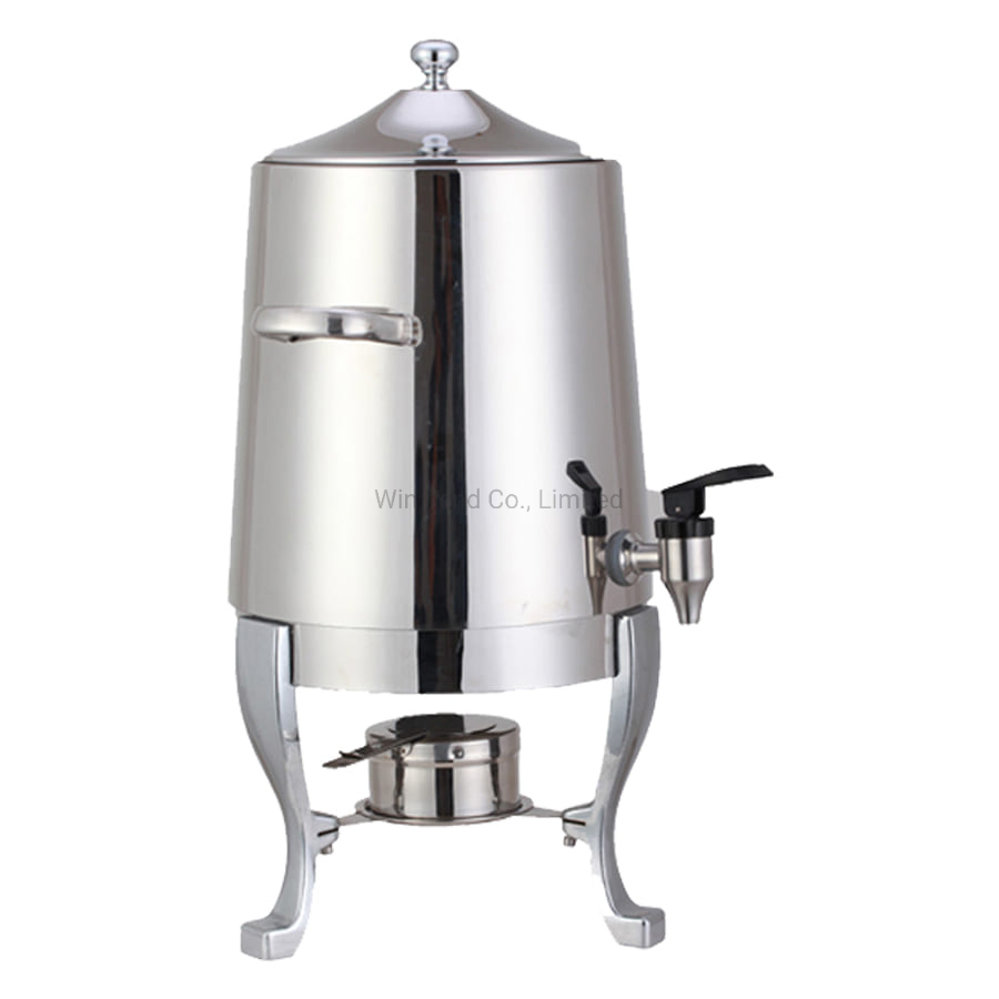 Luxurious Design Juice Dispenser with Burma Teak Wooden Base