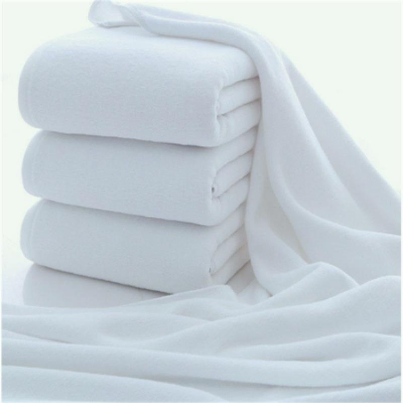 White 100% Cotton Custom Logo Hotel Hand Towels