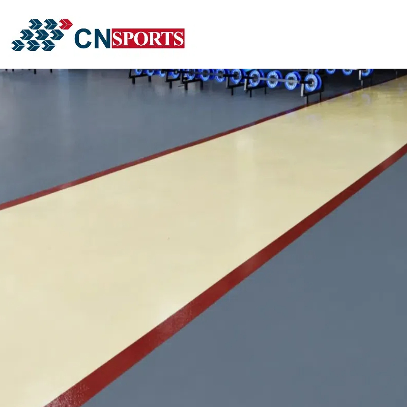 Economical Beautiful Anti Bacteria Rubber Painting Flooring for Exhibition Center
