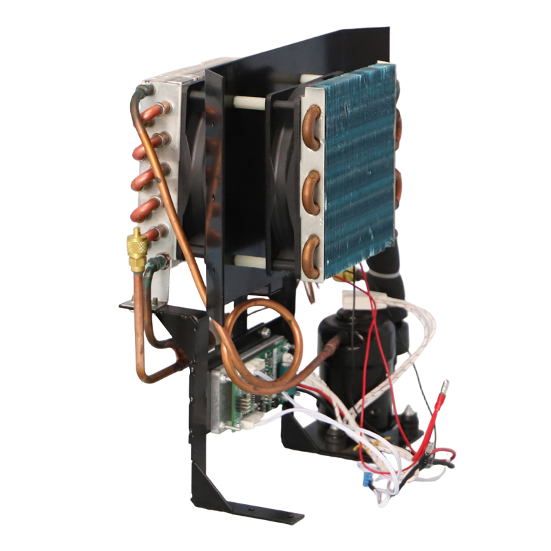 Purswave St19A DC 24V Mini Air Cooler Refrigeration Units Air Cooled Compressor Units Small Portable Air Conditioner Units Tiny Compressor