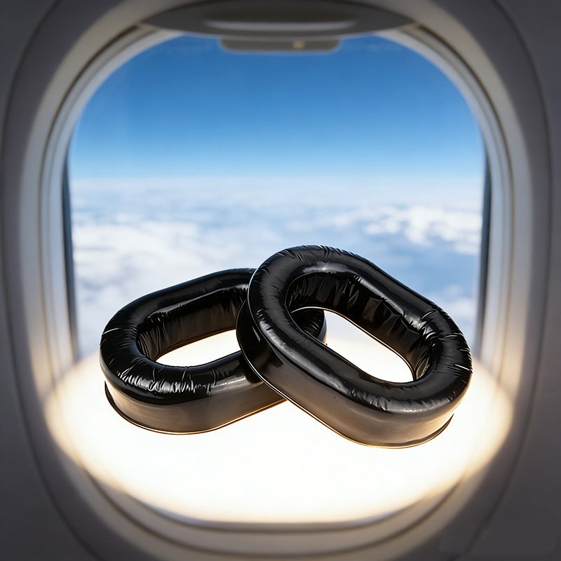 High-Quality Memory Foam Aviation Headset Replaceable Earphone Ear Pad for Headset Earpad