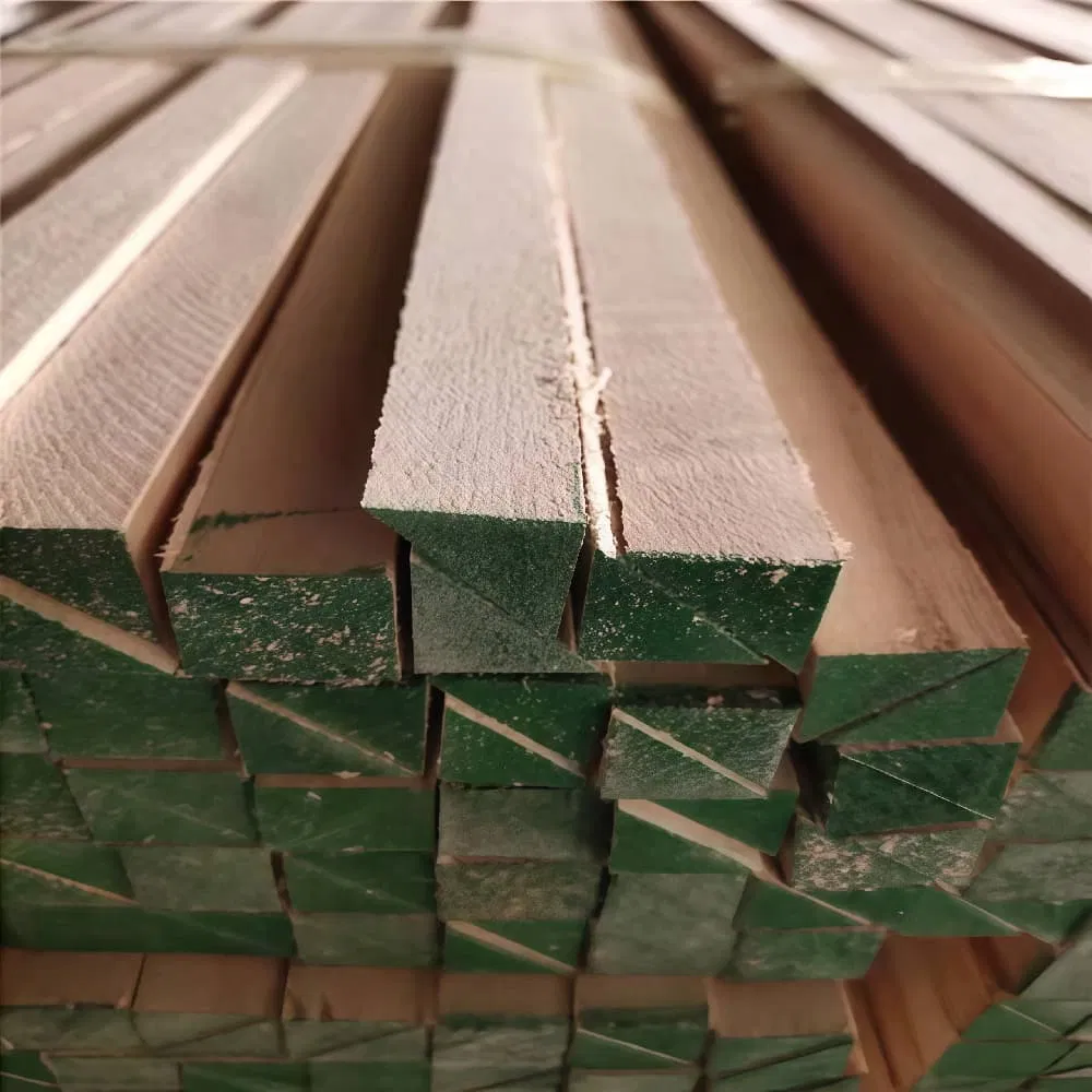 Strong Wood Trapezoid Chamfer Strips for Professional Building Applications