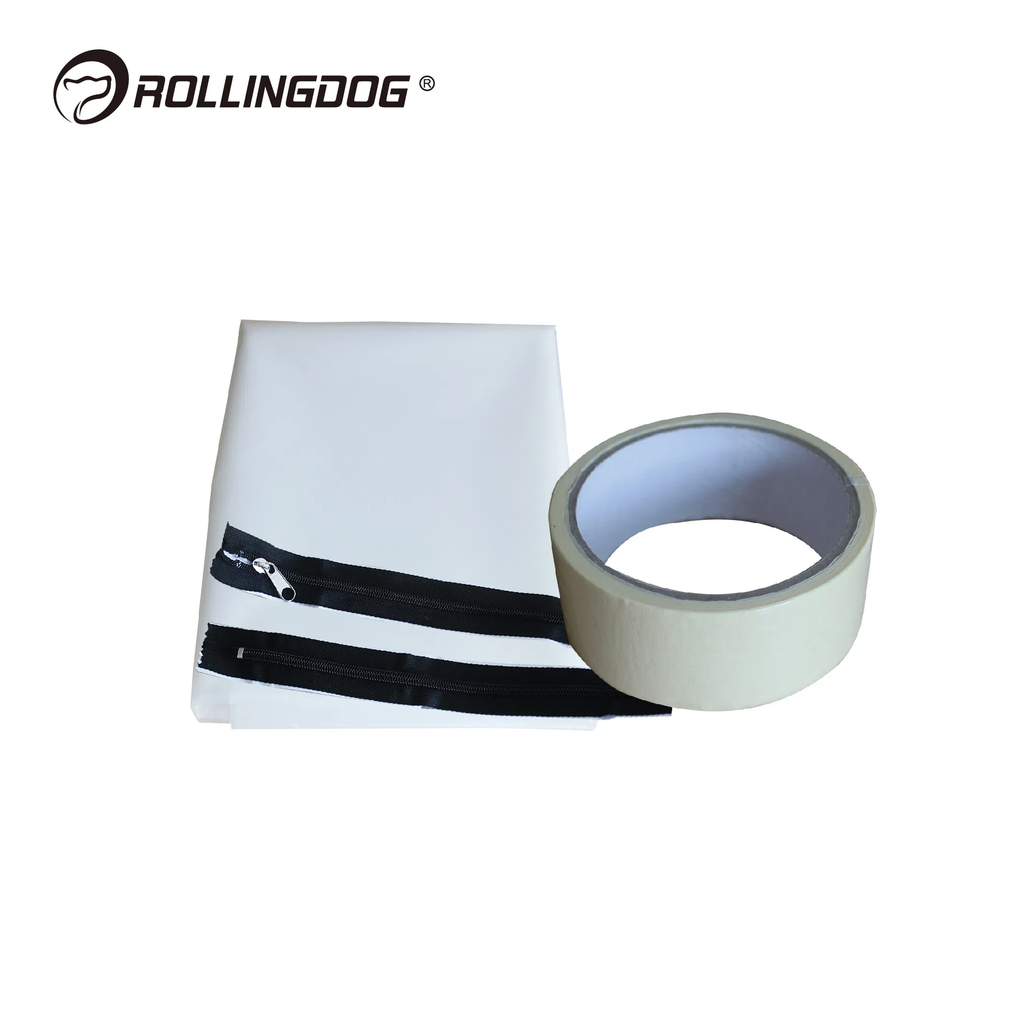 Rollingdog-PRO 80241 Plastic Sheet Door with Zip 1.2 X 2.2m