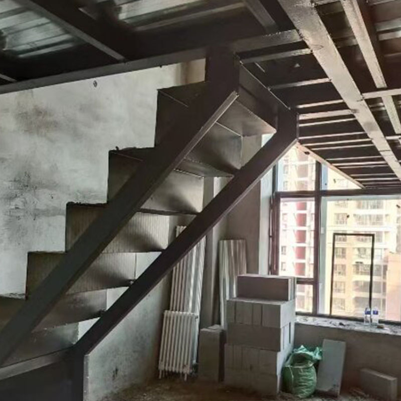 Hot Sale Construction Engineering Walkway Steel Structure Staircase