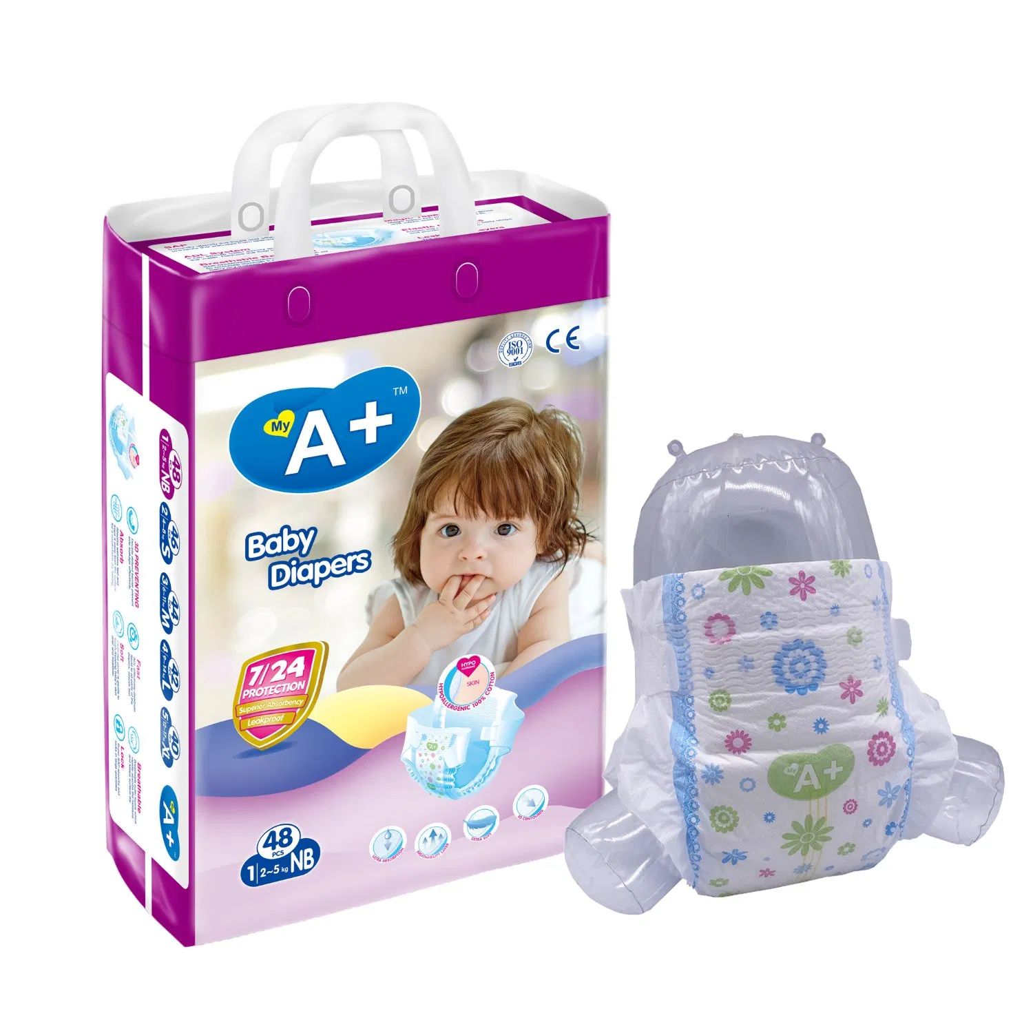 Экологичные детские подгузники Tender Soft
