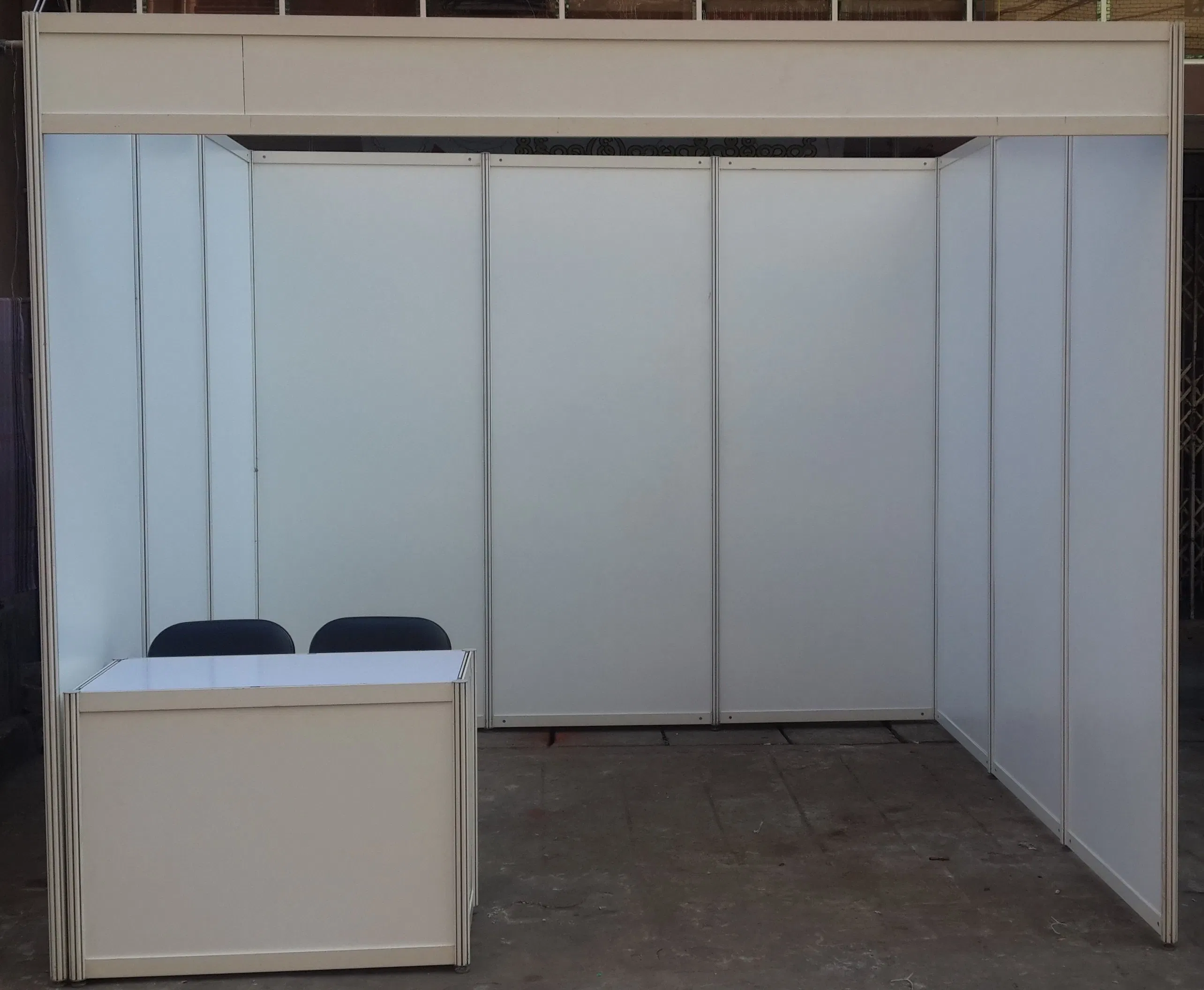 Customzied Shell Scheme Booth, Advertising Aluminium Booth Structure Seller