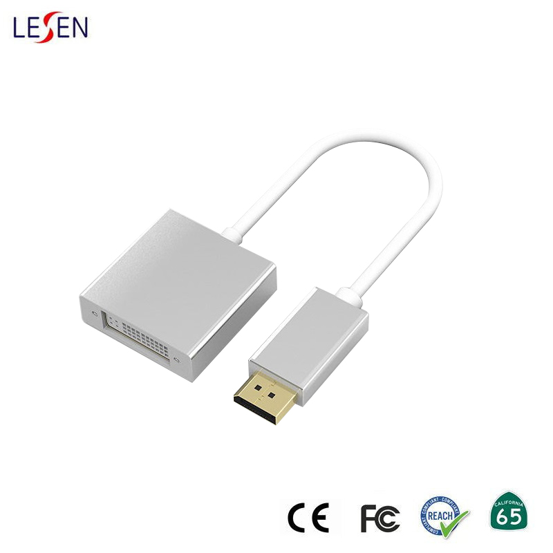 Конвертер DisplayPort (Male) на HDMI (Female) 1080P