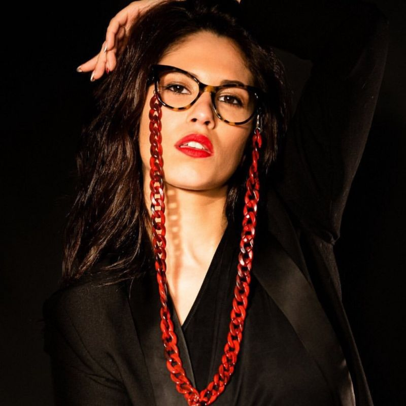 Acrylic Glasses Chain Sunglasses Holder Necklace Eyewear Retainer for Women Men