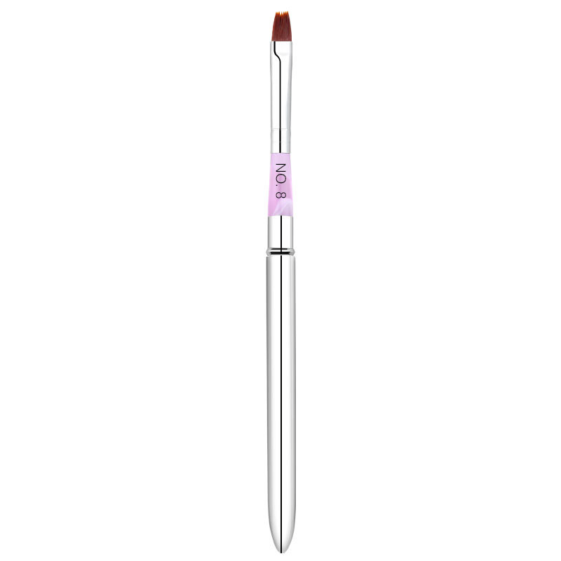 Nail Art Detachable Brush for Copper Tube Gel Brush