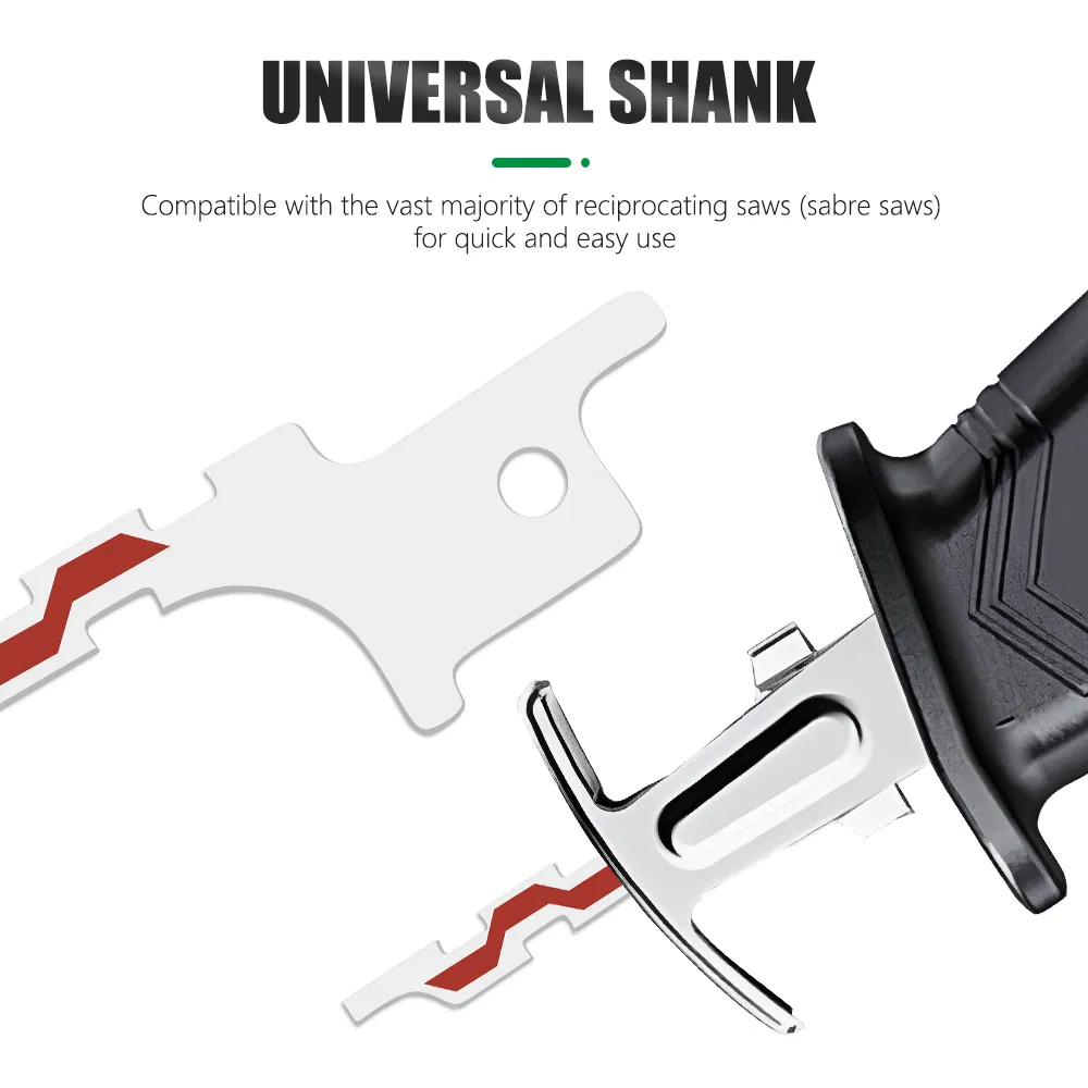 Lavie Industrial Quality 5 Tpi 6\" Bim Carbide Drywall Sawzall Blade Welded Reciprocating Saw Blade