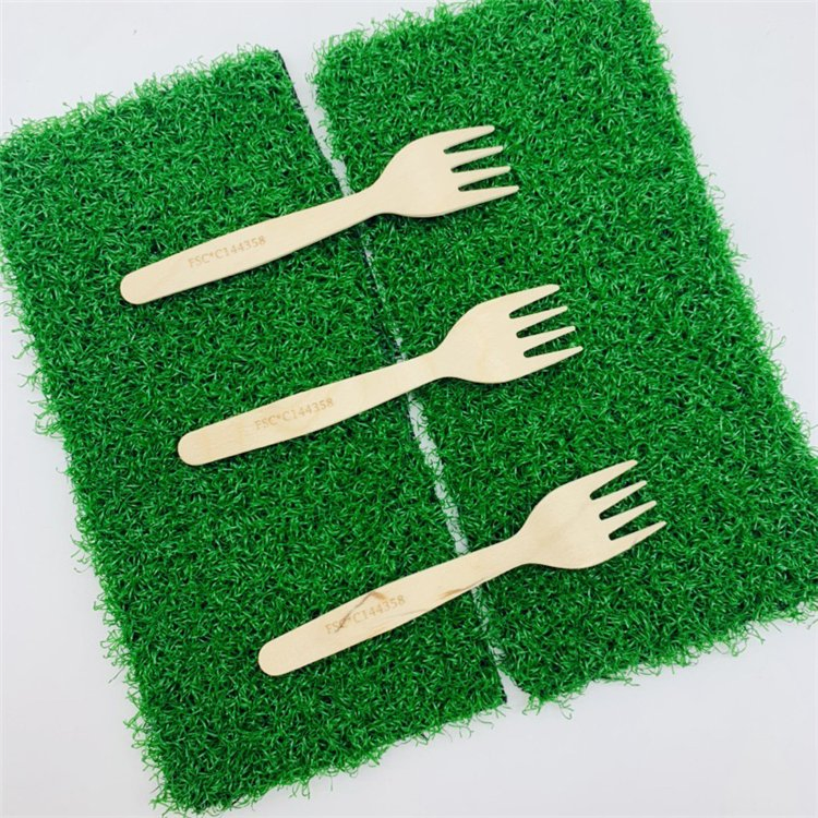 140mm Wooden Fork for Fruit