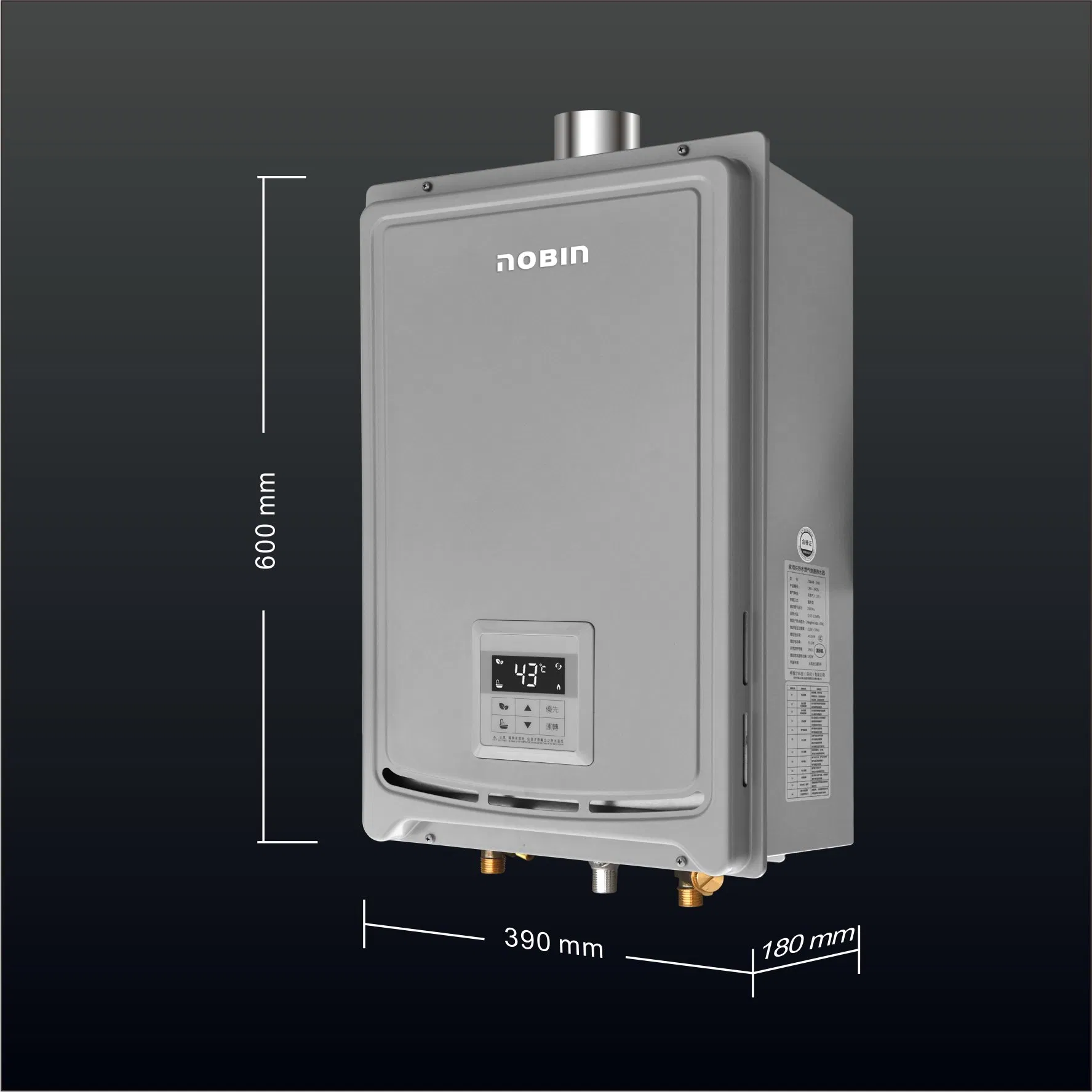 Умный проточный водонагреватель с ПК-управлением