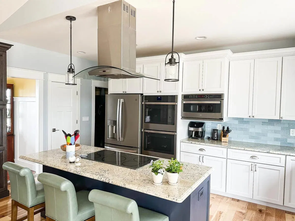 Kh20A 600mm Columnar Range Hood Glass Panel