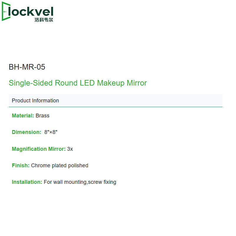 Hotel Wall Mounted Extendable Battery Operated Light Makeup Bathroom LED Shaving Mirror