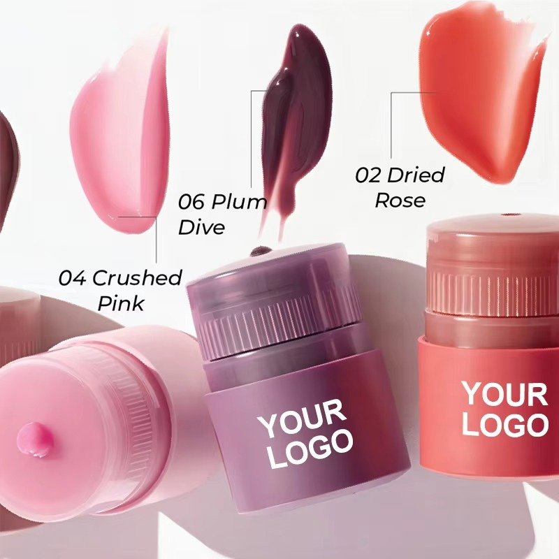 Makeup Long-Lasting Moisturizing Creamy Lip Essence Customized Logo Twist Lipstick Lip Balm
