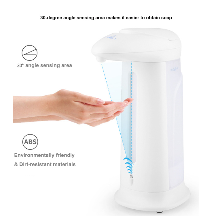 Touchless Automatic Soap Dispenser for Bathroom Kitchen - Hands-Free Sensor Liquid Soap Dispenser with Large Capacity