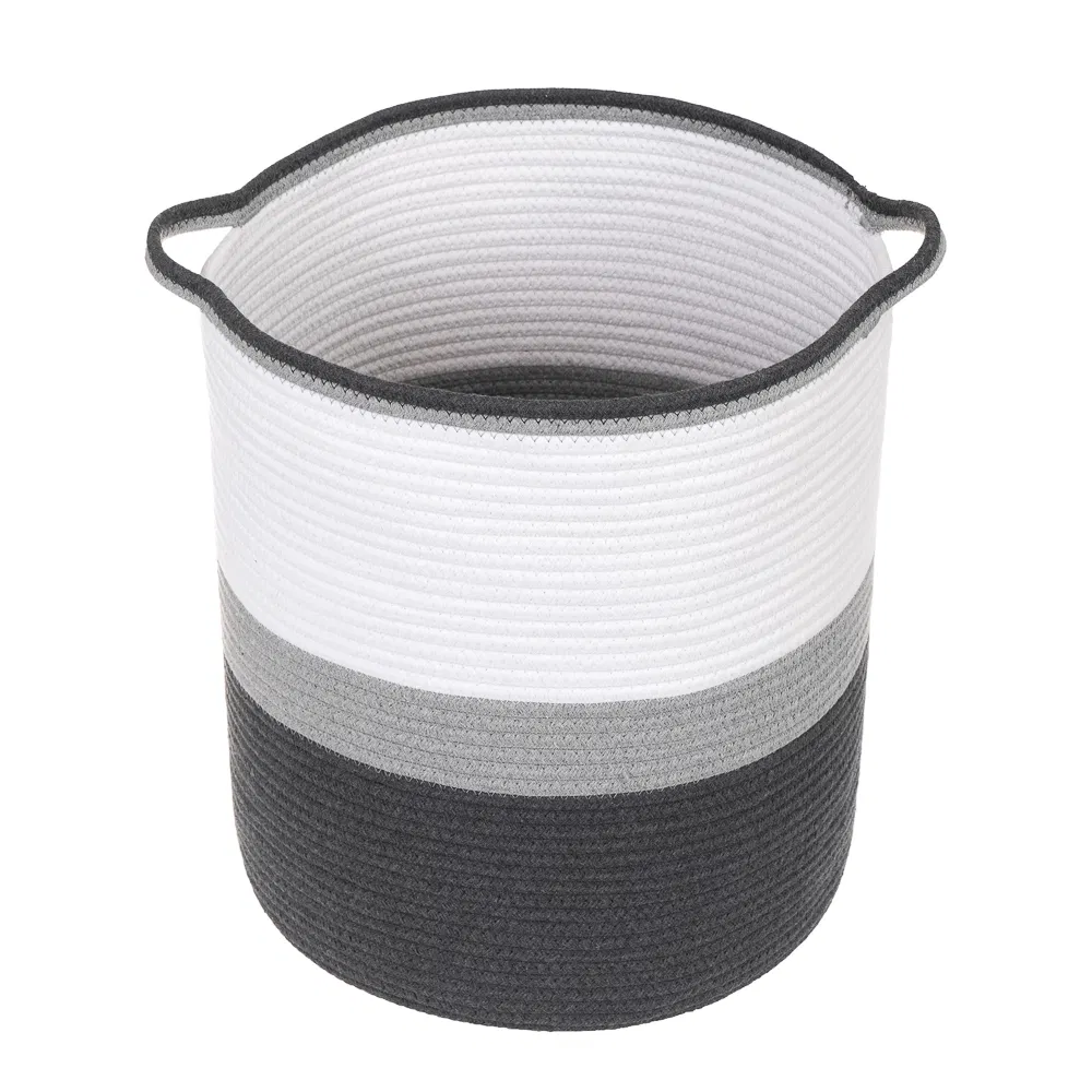 Cotton Rope Storage Baskets with Factory Price